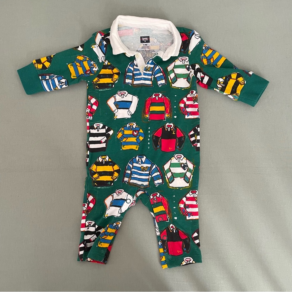 Rowing Blazers x Target Rugby Shirt Romper Sz 3-6 months